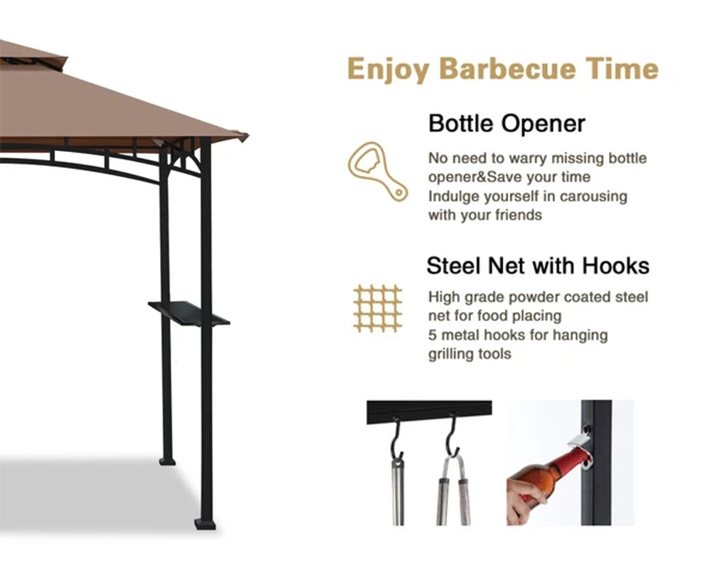 Gazebo BBQ Tent with Modern Design