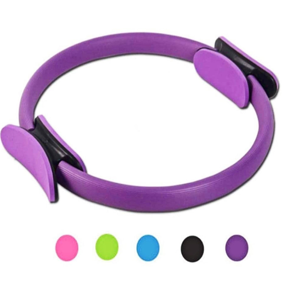 Image of Yoga Resistance Ring Lightweight Slimming Pilates Magic Circle, Purple