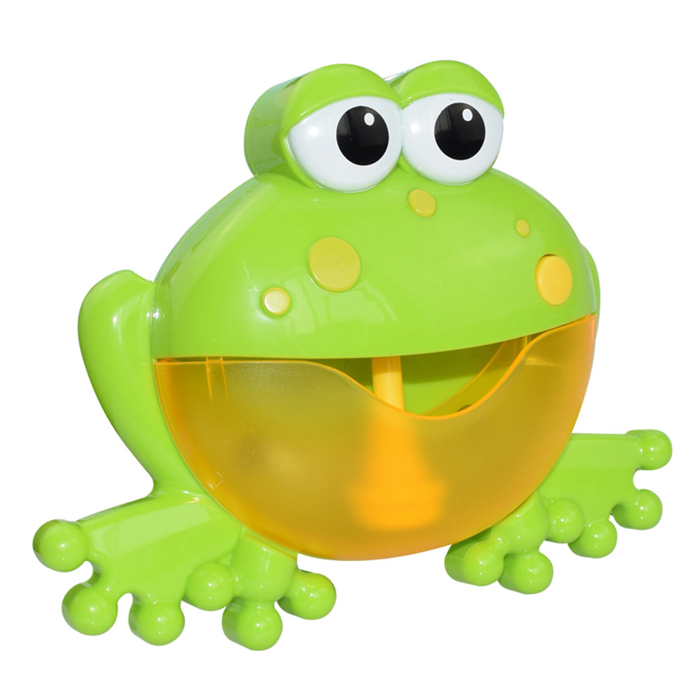 Image of Automatic Bubble Machine Crabs Frog Music Kids Bath Toy, Frog