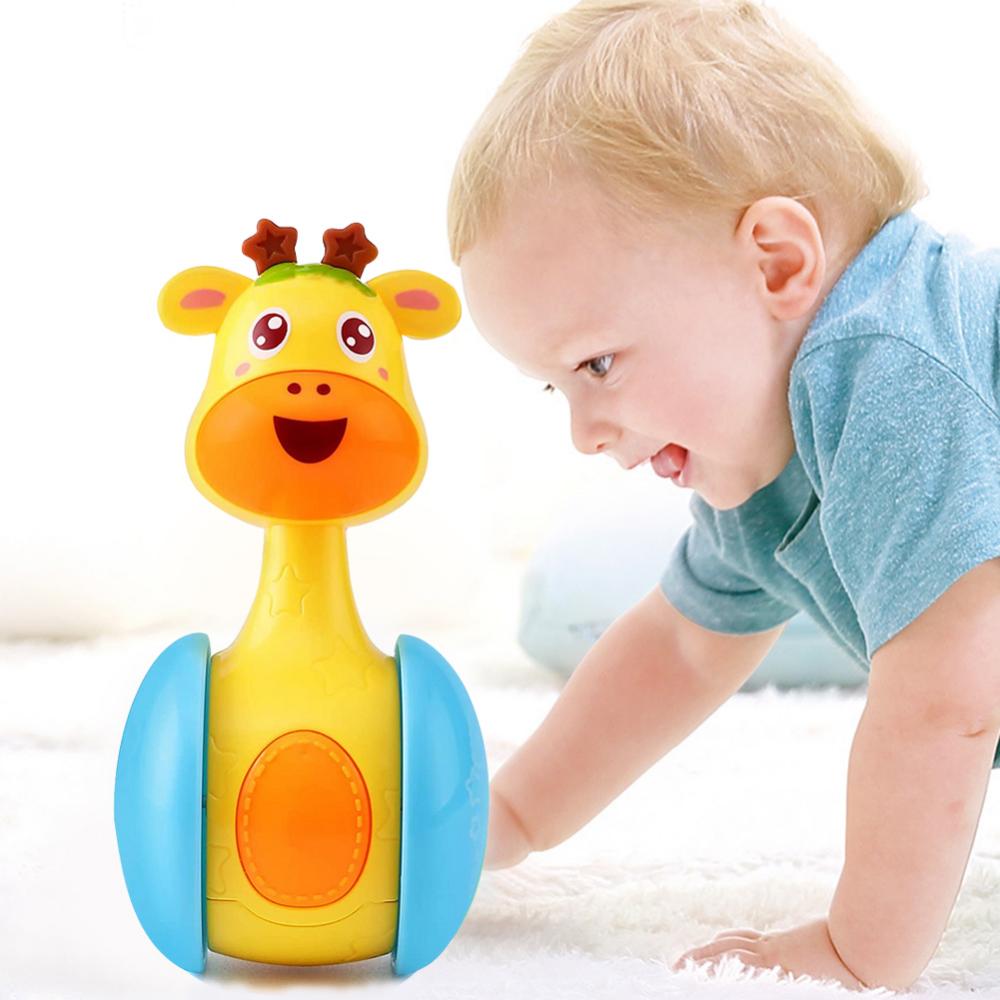 Image of Infant Kids Tumbler Toys Newborns Learning Early Educational Cartoon Gifts