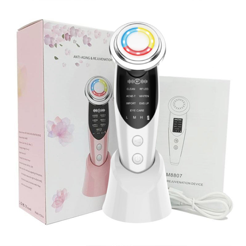 Image of Facial Beauty Instrument Micro Current Skin Rejuvenation, White