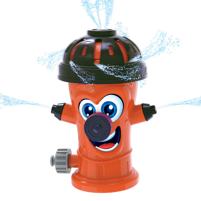 Image of Children's Bath Simulation Animal Rotatable Water Spraying Toy, Fire Hydrant