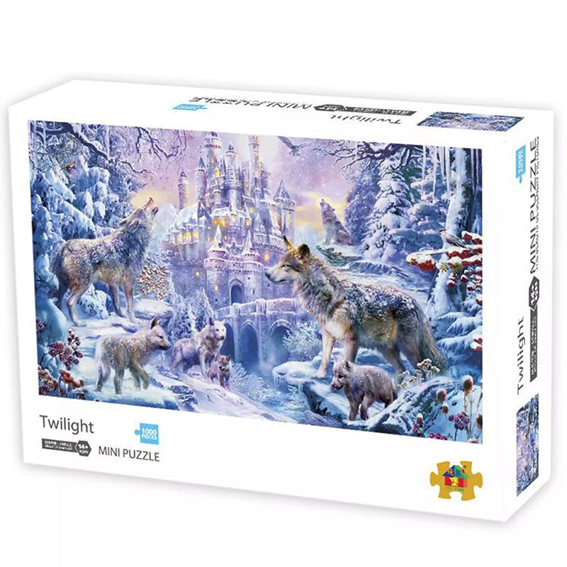 Image of 1000Pcs Jigsaw Puzzles 42x30cm Famous Painting Paper Puzzle Set Toy, Style 1