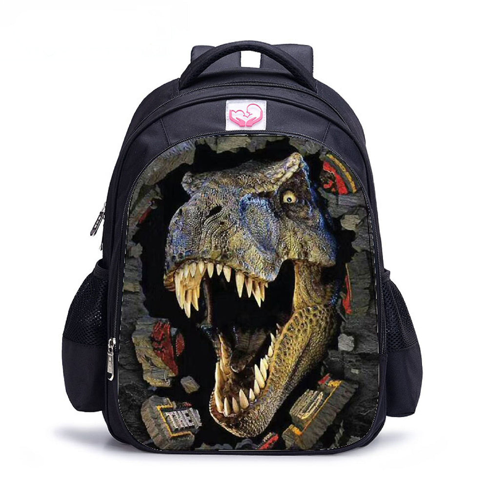 Image of 3D Dinosaur Backpack School Bags Bookbag for Boys Kids Gifts, Dinosaur A