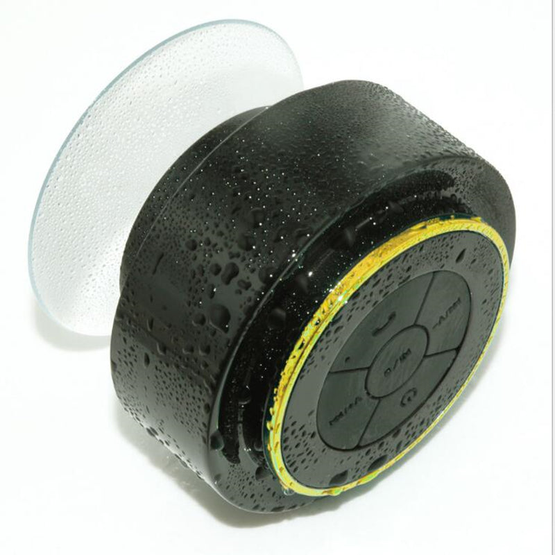 Image of IP67 Waterproof Bluetooth Speaker Mini Portable Bathroom Wireless Speaker, Gold