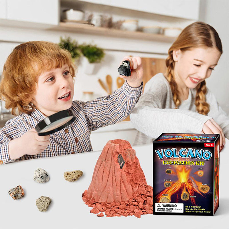 Image of Kids Volcano Excavation Kit Children DIY Toys Children's Educational Toy