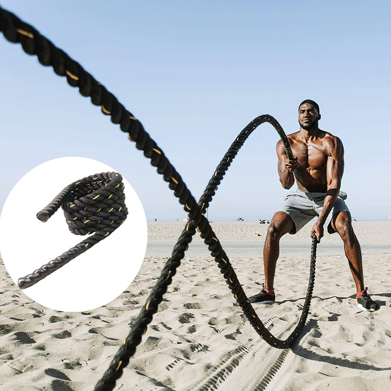 Image of 3M Exercise Training Heavyweight Battle Rope for Fitness Home Body Workout