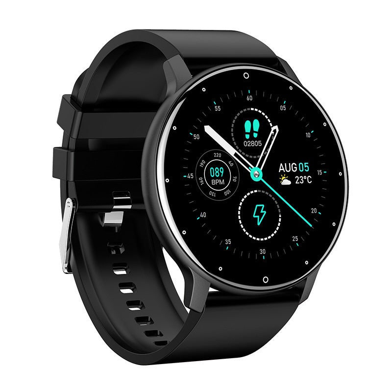 Armada Deals UK ArmadaDeals ZL02 Smart Bracelet Heart Rate Bluetooth Touch Screen Smart Watch, Black