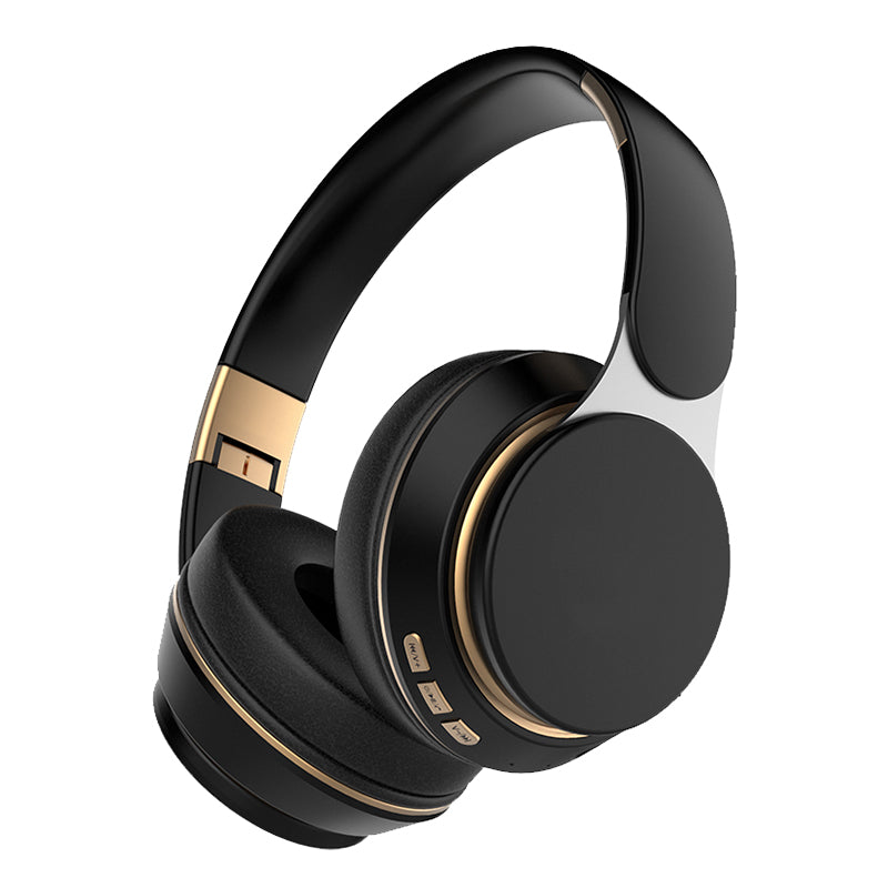 Armada Deals UK ArmadaDeals 07S Bluetooth 5.0 HiFi Wireless Headphone Sports Folding Gaming Headset, Black