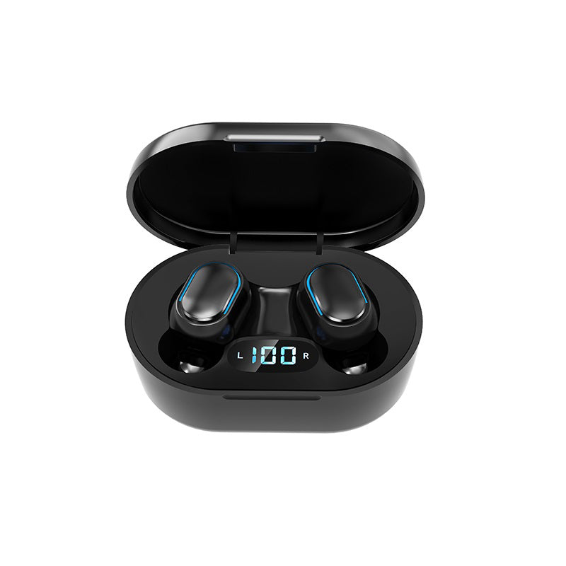 Armada Deals UK ArmadaDeals E7S Wireless LED Display TWS Bluetooth In-ear Stereo Headphones, Black
