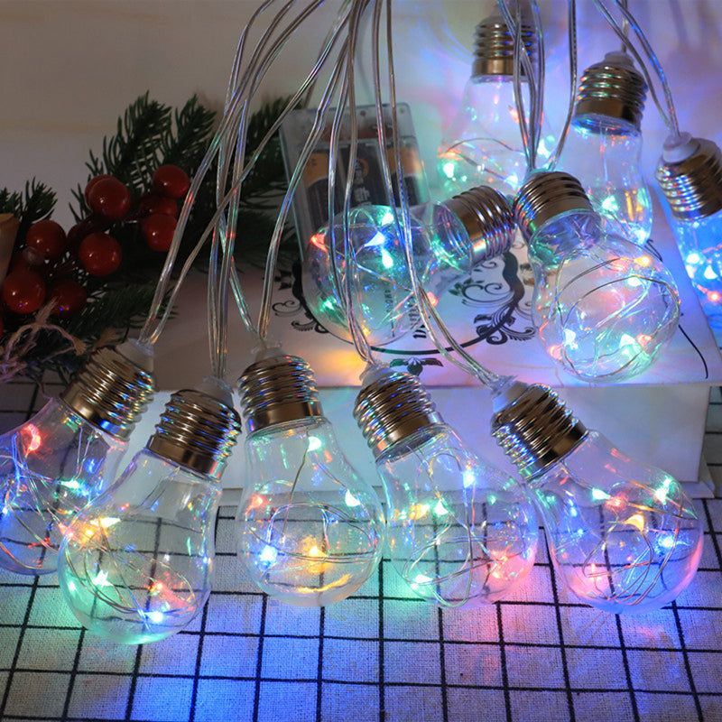 Image of 10/20 Lights Solar String Light for Indoor Outdoor Holiday Decoration, 8M / Colorful