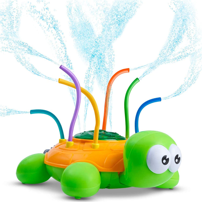 Image of Children's Bath Simulation Animal Rotatable Water Spraying Toy, Tortoise