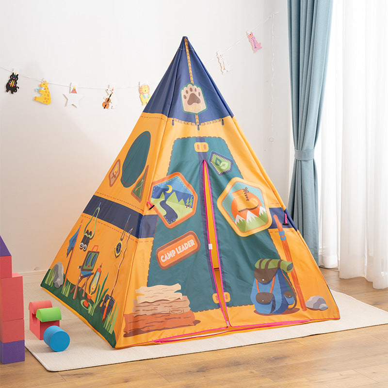 Image of Folding Kids Princess Castle Decor Tent Play House for Children, Style 6