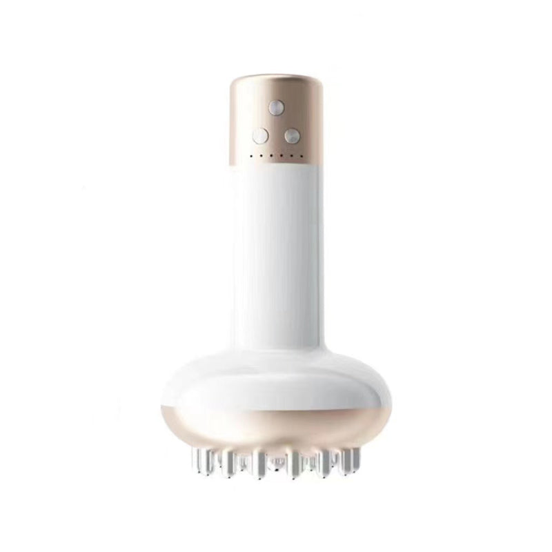 Image of Intelligent Electric Meridian Brush Home Portable Massager Meridian Dredging Fat Burning, White