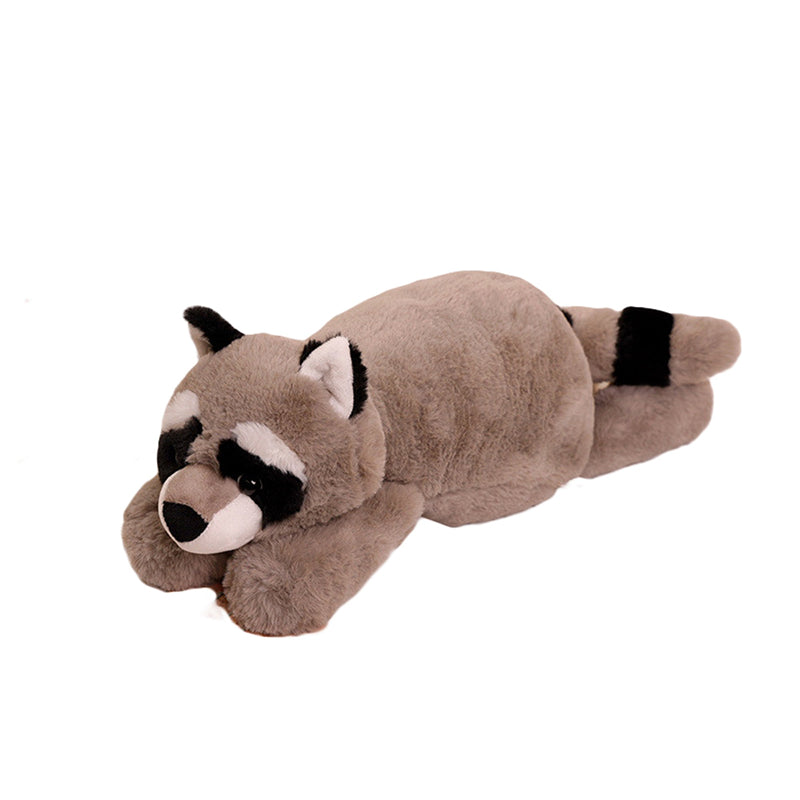Image of Cute Funny Creative Plush Doll Slouchy Cartoon Animal Pillow Gift, Raccoon
