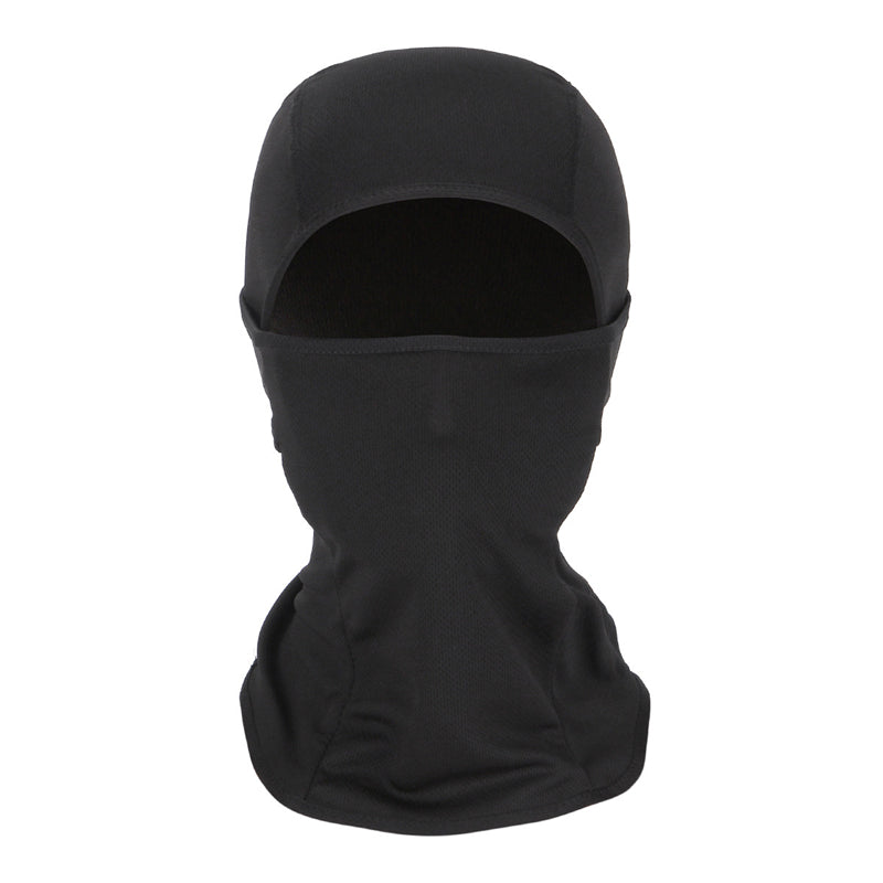 Image of Full/Half Face Mask Windproof Anti-UV Protection Camouflage Face Mask, black