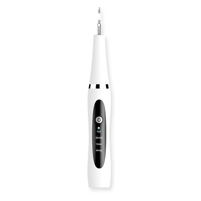 Image of Ultrasonic Tooth Whitening Electric USB Calculus Remover Dental Cleaner, Black