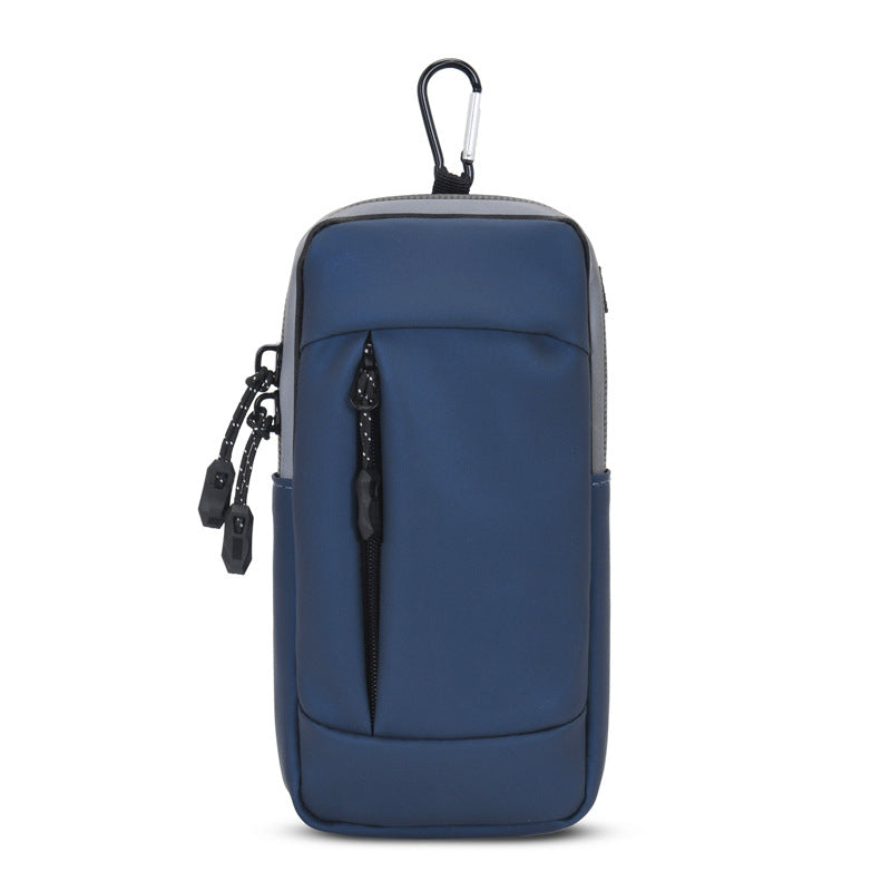 Image of Jogging Cellphone Armbags Waterproof Pocket Bag Sport Armband Phone Holder, Blue