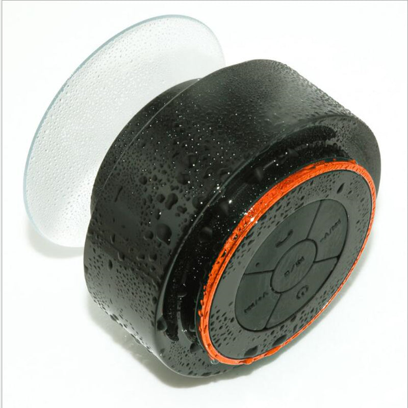 Image of IP67 Waterproof Bluetooth Speaker Mini Portable Bathroom Wireless Speaker, Orange