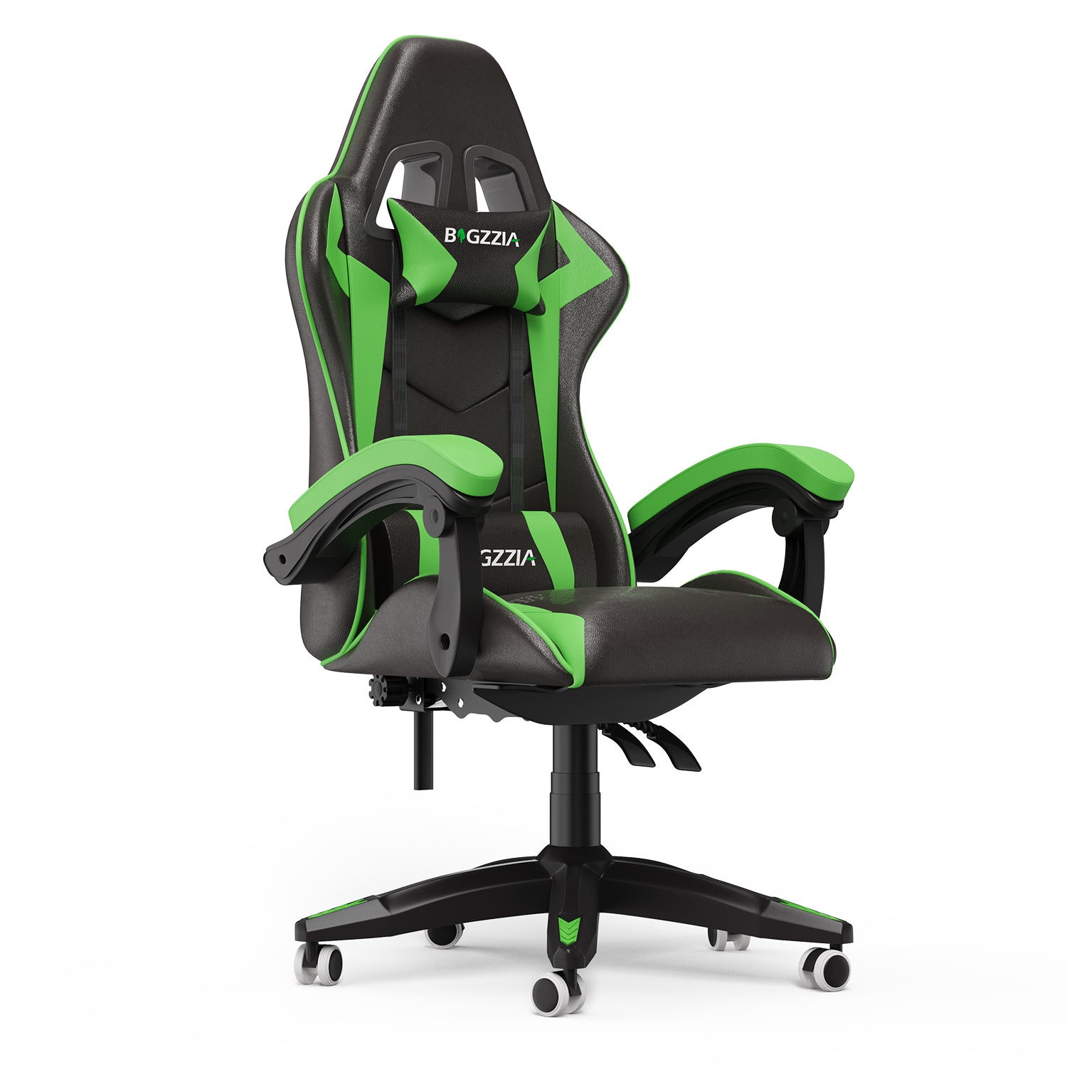 Image of Gaming Chair Office Ergonomic Computer Desk Chair, Green