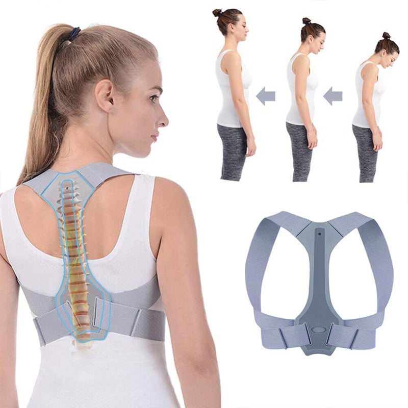 Image of Humpback Treatment Shoulder Brace Back Straight Spine Posture Corrector Belt, M