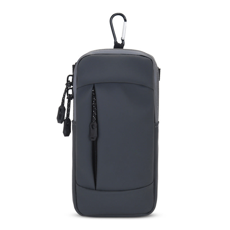 Image of Jogging Cellphone Armbags Waterproof Pocket Bag Sport Armband Phone Holder, Grey