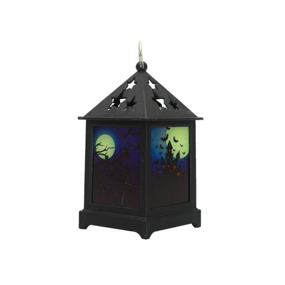 Image of Halloween LED Night Light Home Bar Party Prop Decoration, Castle