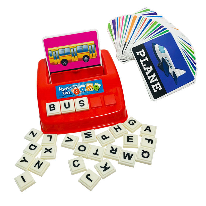 Image of English Alphabet Kids Spelling Game Toy Educational Toys Word Box