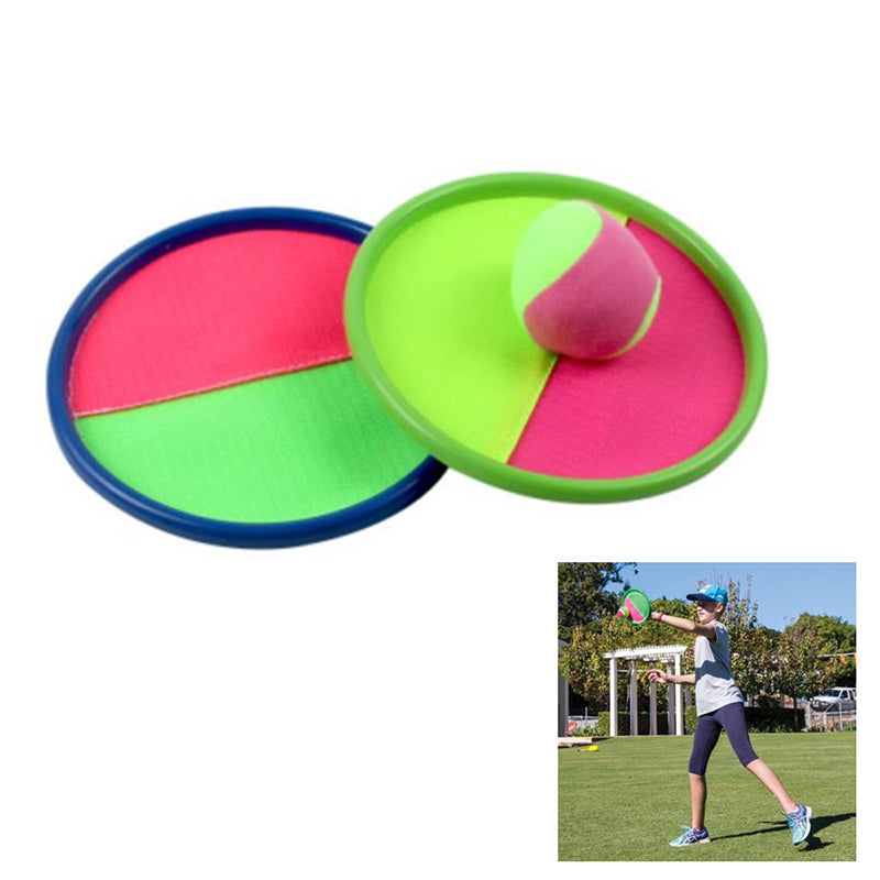 Image of Sticky Racket Ball Throwing and Catching Suction Cup Parent-child Toy