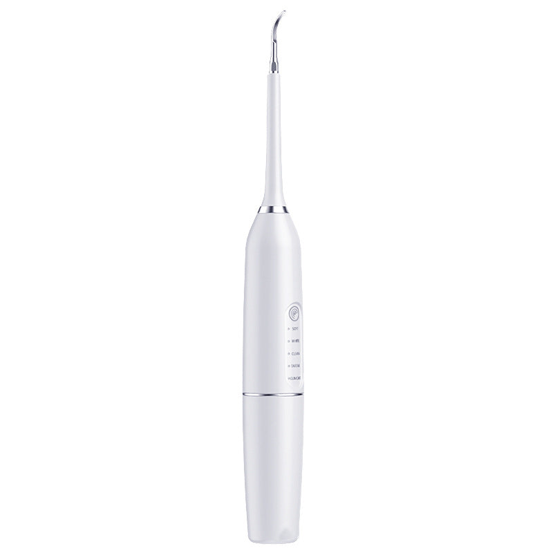Image of Teeth Scaling Electric Dental Scaler Ultrasonic Plaque Remover Tooth Cleaner, White