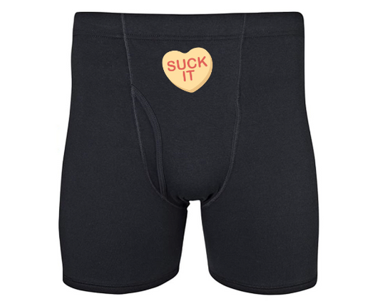It Ain't Gonna Suck Itself Men's Boxer Briefs | Christmas Underwear | Sexy  Candy Cane Underpants