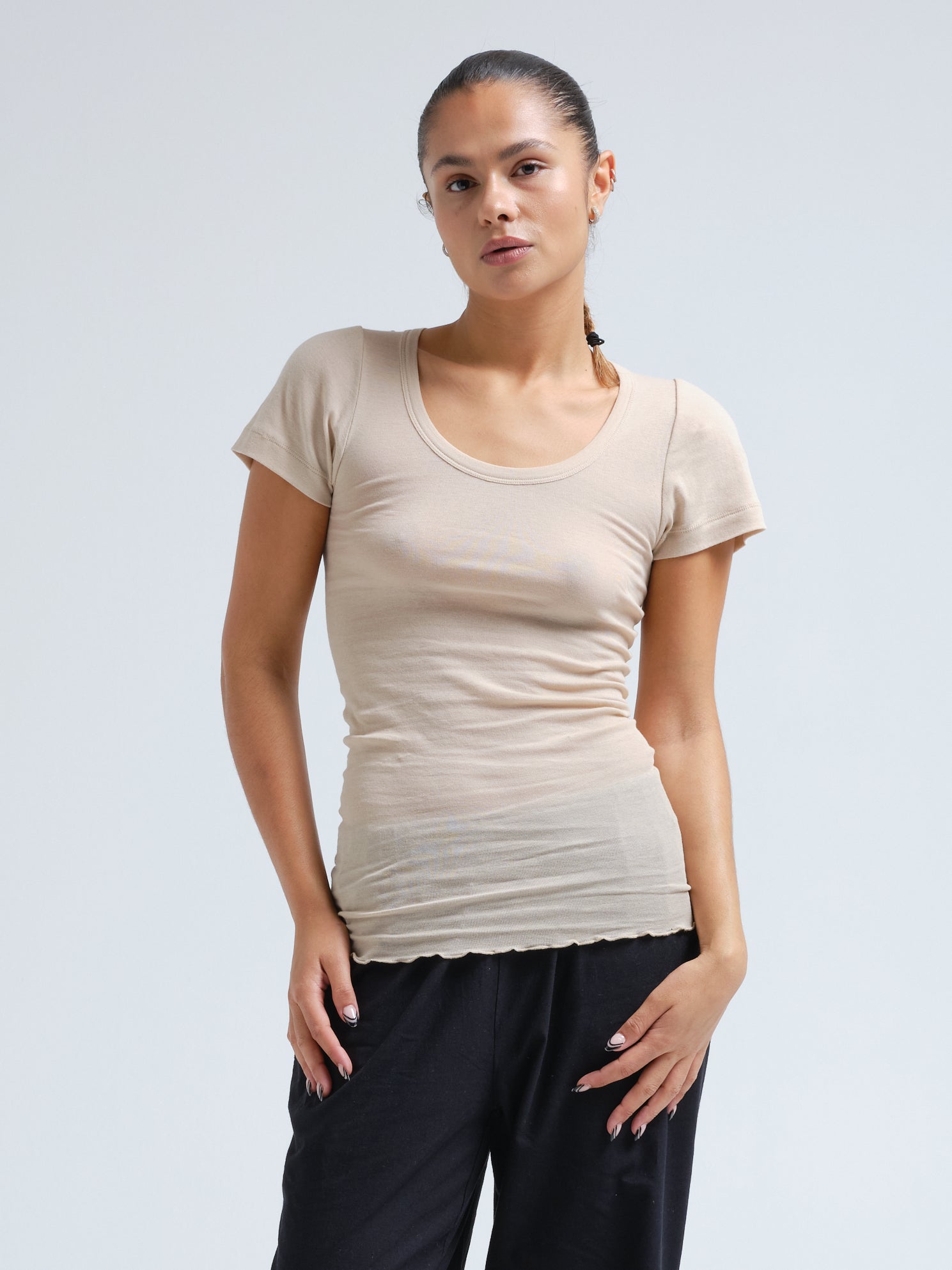 Se Roseanna | Bomuld - Dark sand - One Size hos Seamless Basic