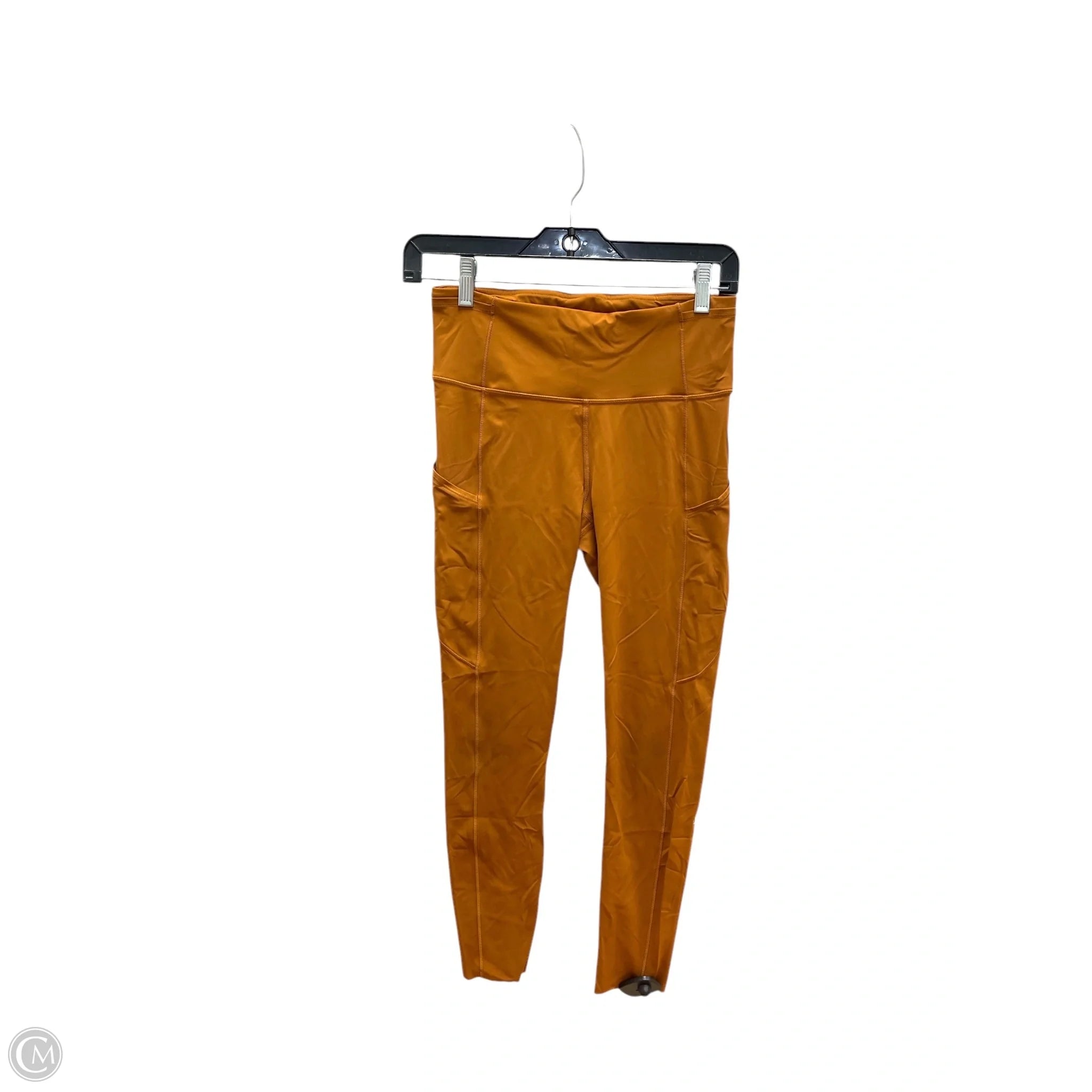 Athletic Leggings By Lululemon In Orange, Size: 6