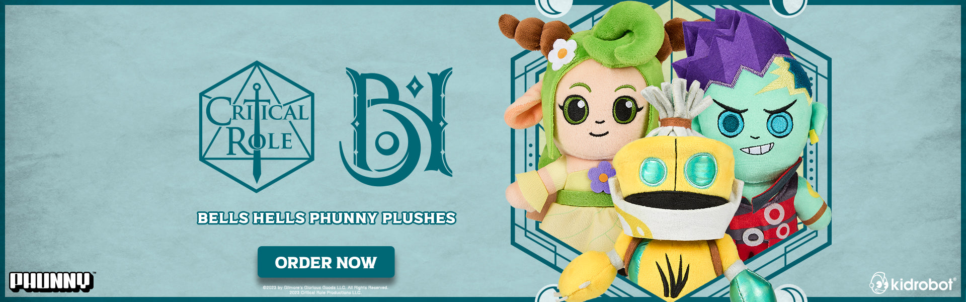 Critical Role: Bells Hell Phunny Plushes
