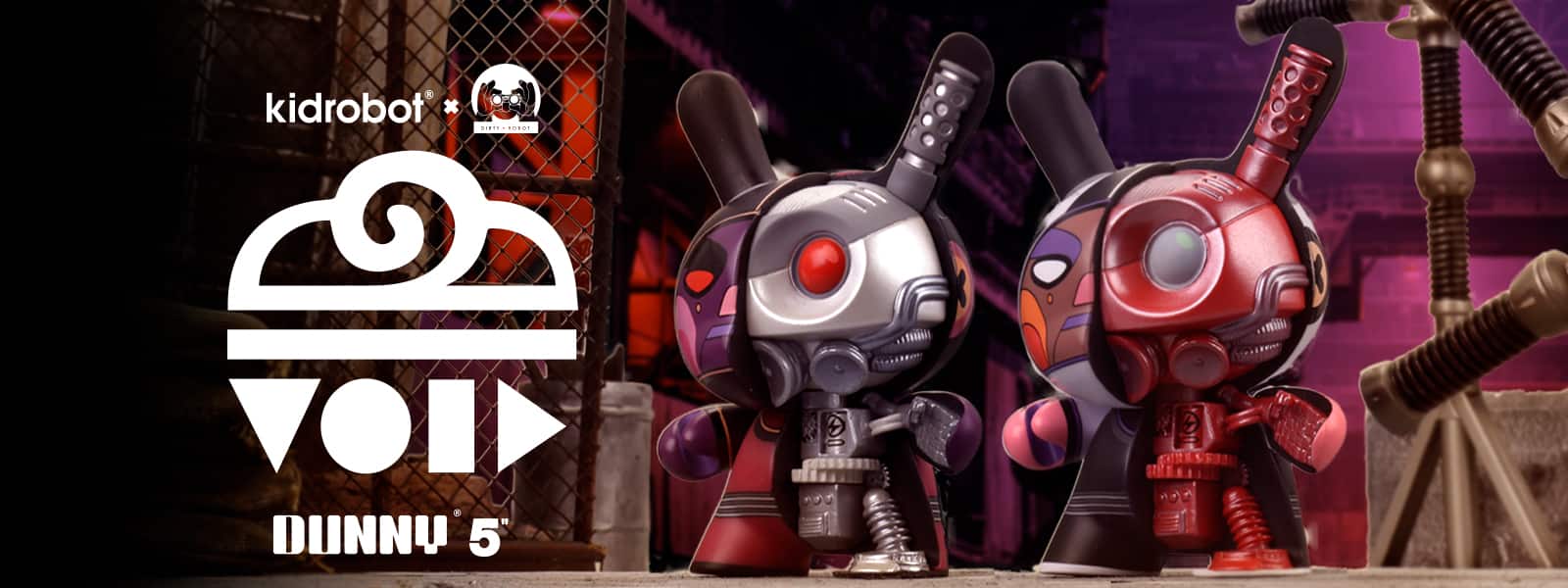 Kidrobot x DirtyRobot Art Toys & Dunny