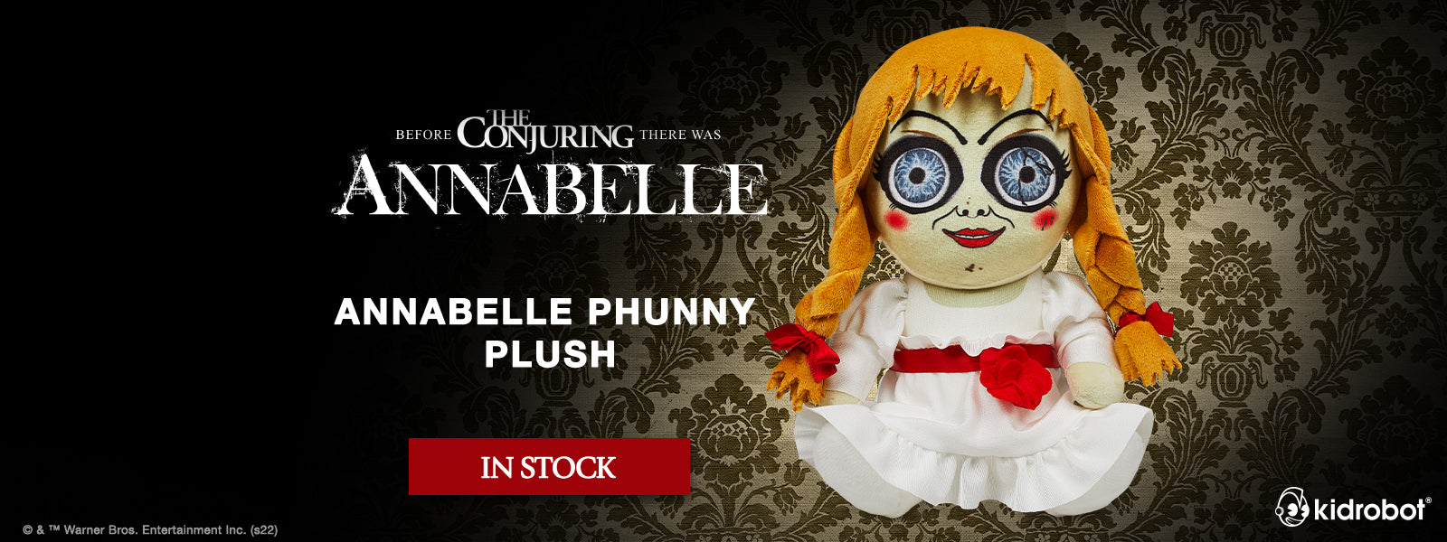 The Conjuring Annabelle Doll Plush Toys & Collectibles by Kidrobot