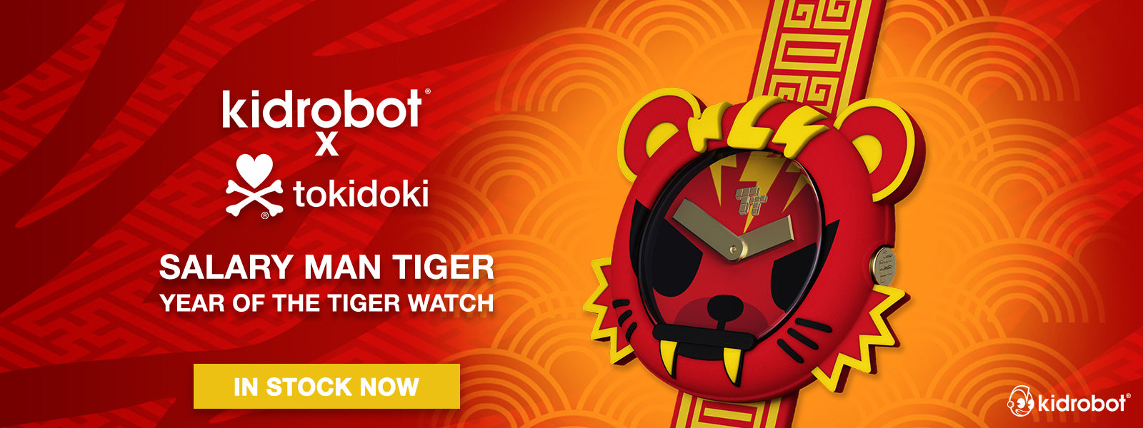 Salary Man Tiger Year of the Tiger Watch by Tokidoki x Toy Tokyo