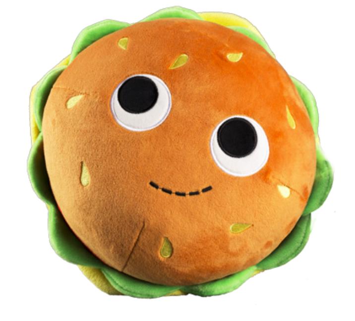 burger soft toy