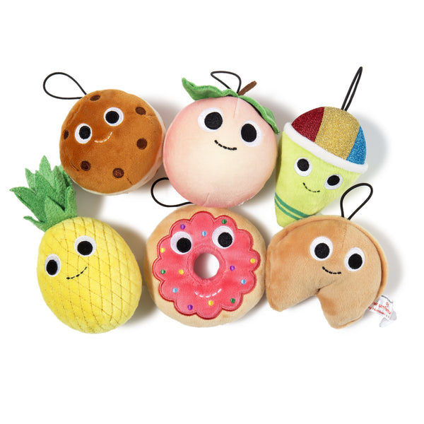 peach emoji plush