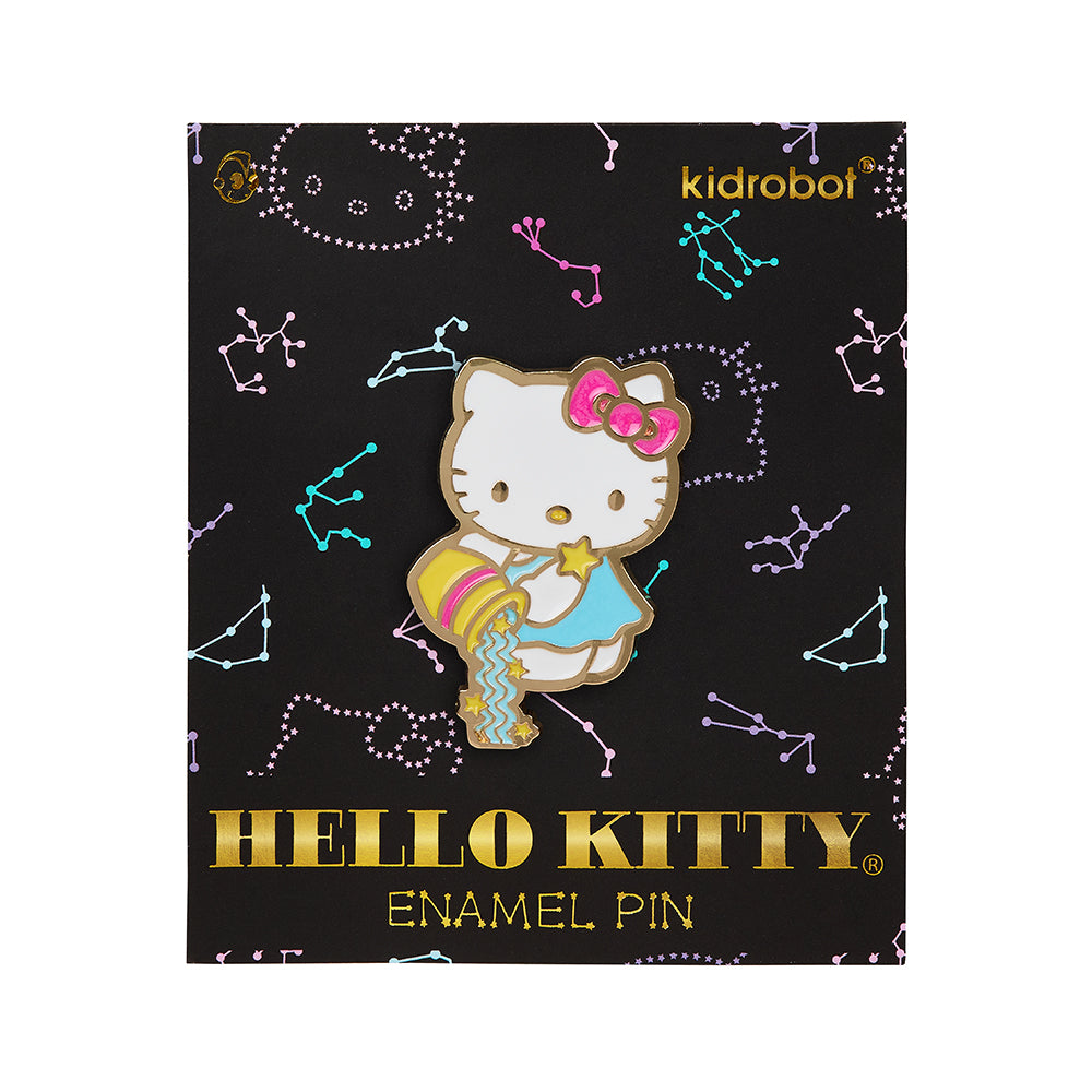 Hello Kitty Star Sign Collectible Zodiac Enamel Pin Series by Kidrobot