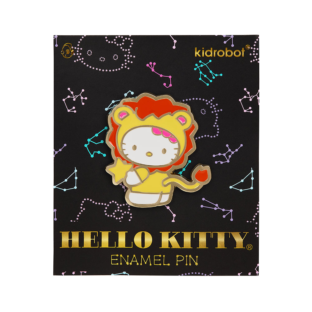 Hello Kitty Star Sign Collectible Zodiac Enamel Pin Series by Kidrobot