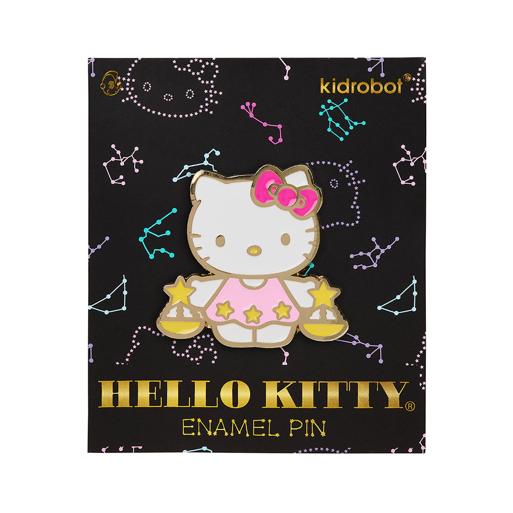 Hello Kitty Star Sign Collectible Zodiac Enamel Pin Series by Kidrobot