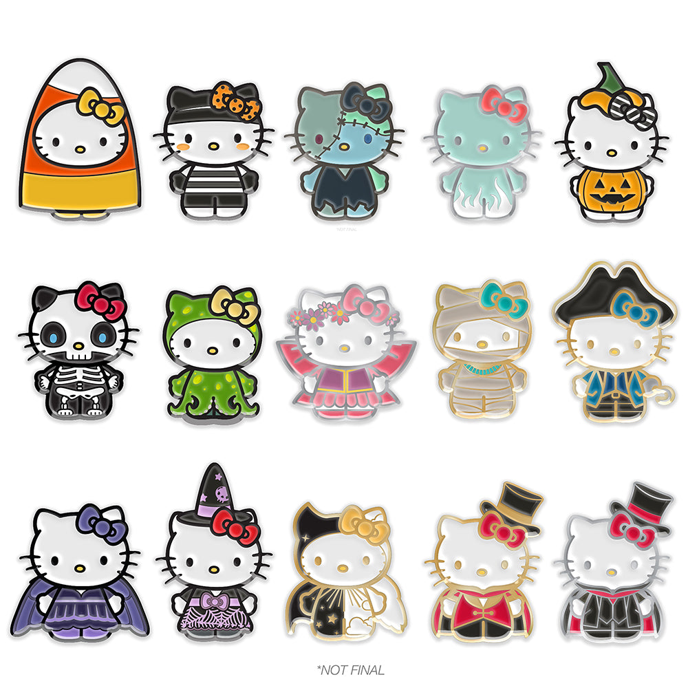 Hello Kitty Halloween Enamel Pins (Limited Time Only!)