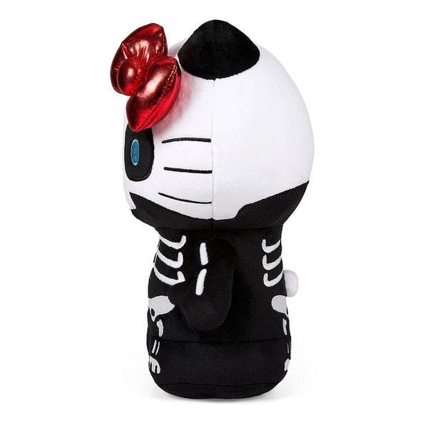 Hello Kitty Glow-in-the-Dark 8 Skeleton Plush (Halloween 2023 Series),  hello kitty 