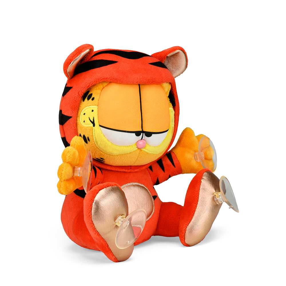 red tiger stuffed animal