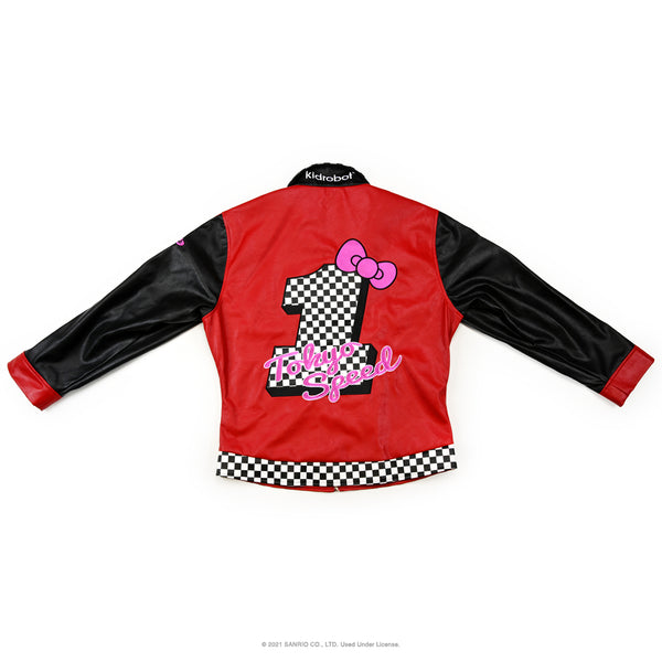Hello Kitty® Tokyo Speed Red Moto Jacket by Kidrobot