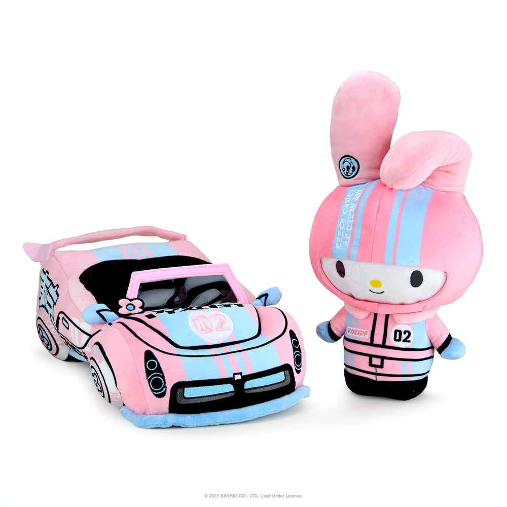 Kidrobot x Hello Kitty and Friends Unicorno Plush Charms: Kuromi