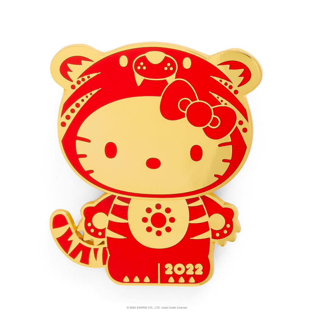 Hello Kitty Chinese Zodiac Year of the Tiger Enamel Pin by Kidrobot