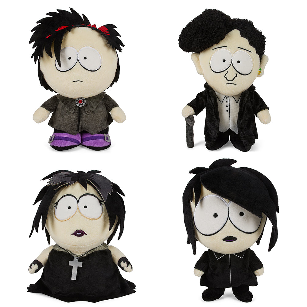 South Park Goth Kids 8 Phunny Plush 4-Pack Bundle (PRE-ORDER)