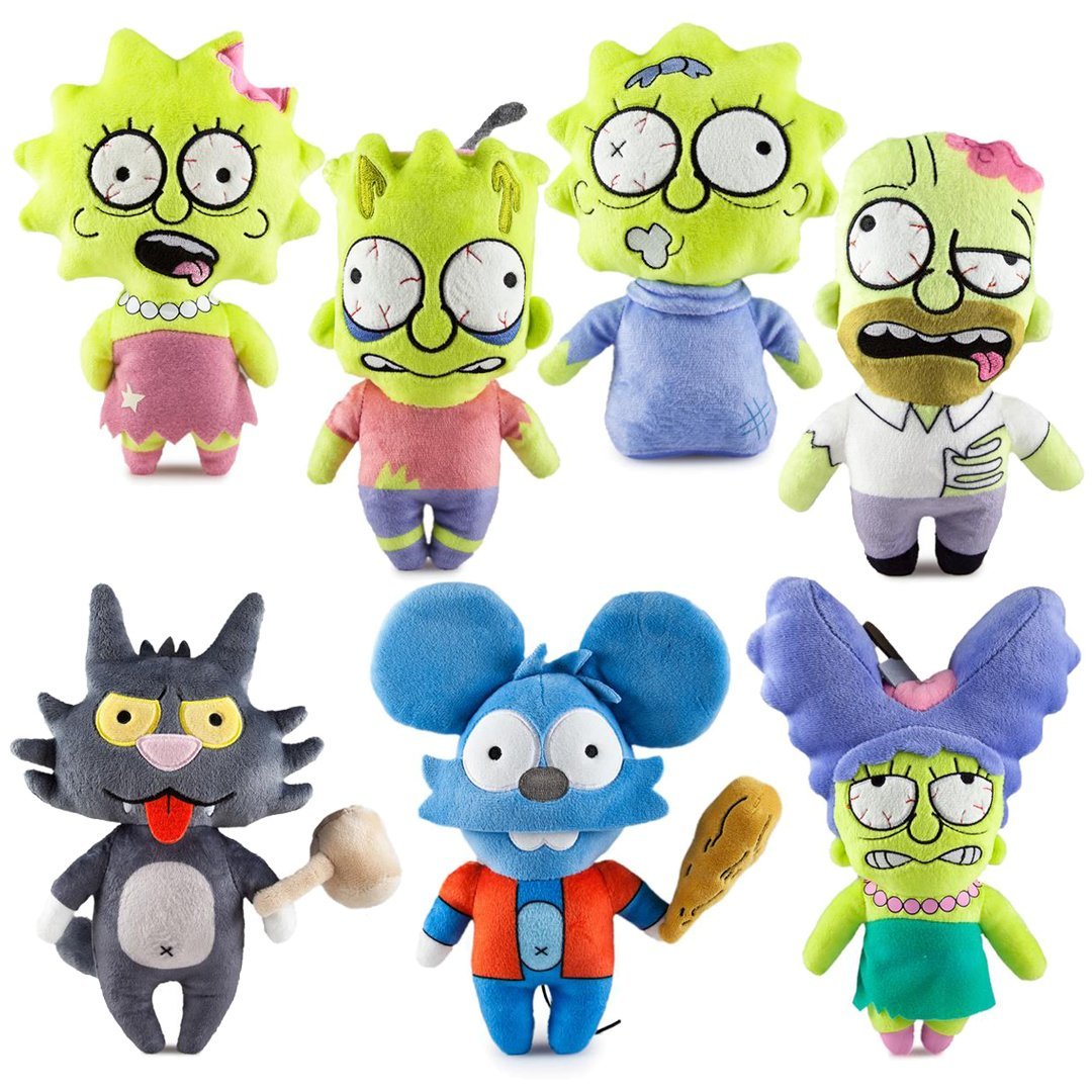 the simpsons plush toys